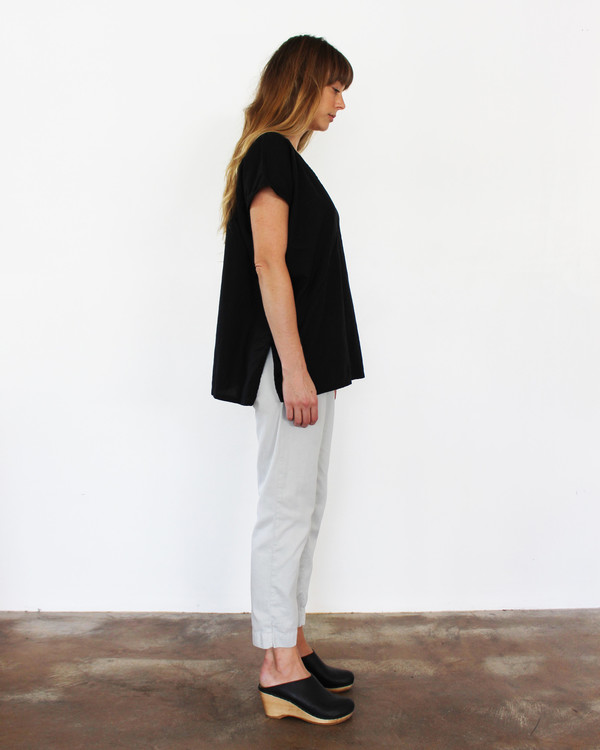 esby AVERY TUNIC TOP - BLACK esby AVERY TUNIC TOP - BLACK