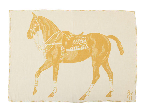 Stick & Ball Polo Pony Throw Stick & Ball Polo Pony Throw