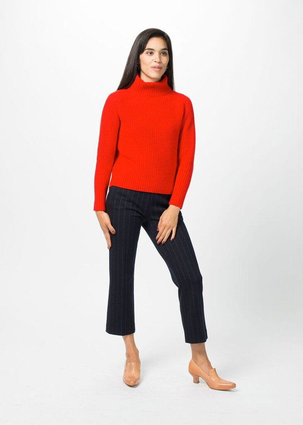 Odeeh Cropped Pinstripe Pant Odeeh Cropped Pinstripe Pant