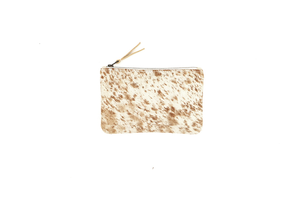 Primecut CARAMEL SPECKLED MEDIUM POUCH Primecut CARAMEL SPECKLED MEDIUM POUCH
