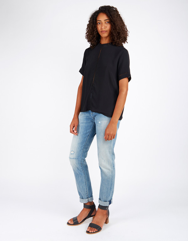 Minimum Maren Blouse Black Minimum Maren Blouse Black