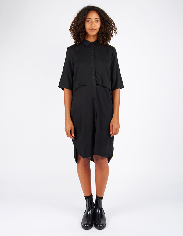 Minimum Nelle Shirt Black Minimum Nelle Shirt Black