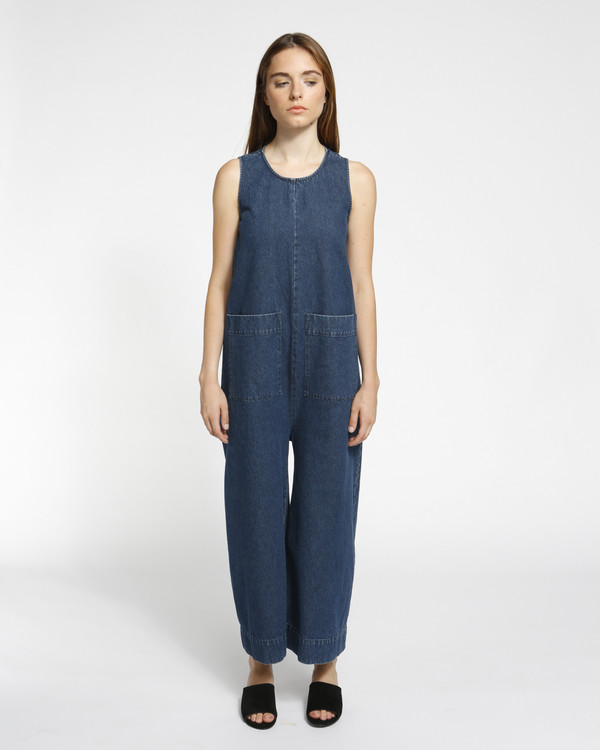 Ilana Kohn Harry Jumpsuit in Denim Ilana Kohn Harry Jumpsuit in Denim