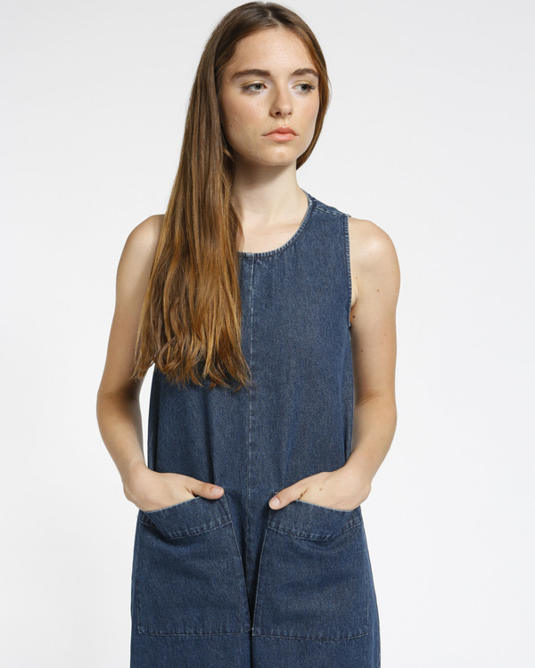 Ilana Kohn Harry Jumpsuit in Denim Ilana Kohn Harry Jumpsuit in Denim