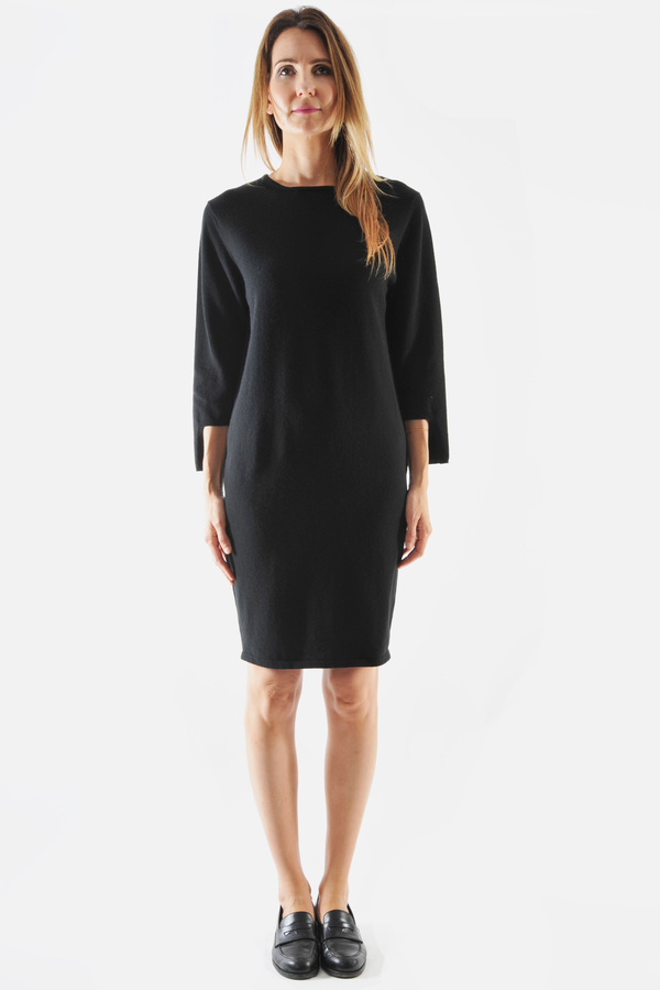 Oyuna Black Desta Cashmere Knit Dress Oyuna Black Desta Cashmere Knit Dress