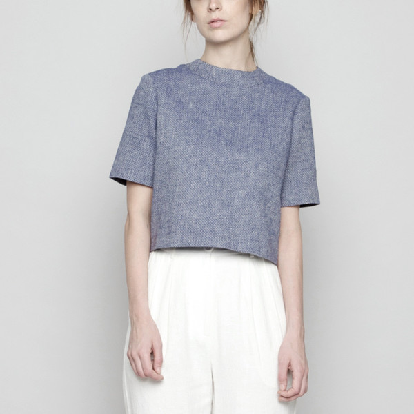 7115 by Szeki Mock-Neck Structured Top FW16 7115 by Szeki Mock-Neck Structured Top FW16