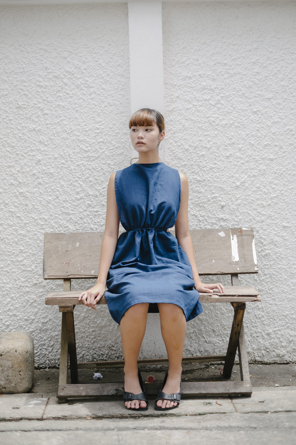 Seeker Studios Convertible Overall Dress - Indigo Seeker Studios Convertible Overall Dress - Indigo