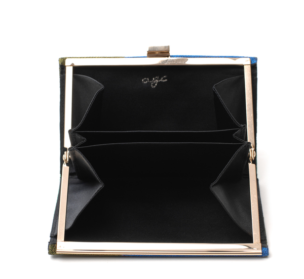 Anne Grand-Clément Playtime Scarabeo Petite Framed Clutch Anne Grand-Clément Playtime Scarabeo Petite Framed Clutch