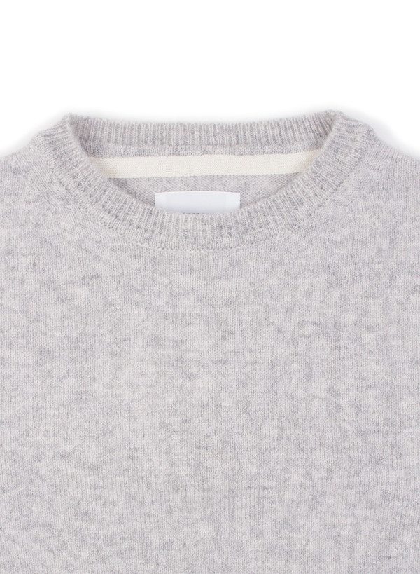 Norse Projects Sigfred Lambswool Grey Melange Norse Projects Sigfred Lambswool Grey Melange
