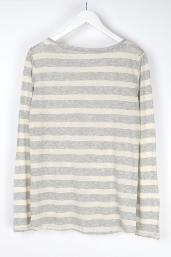 Majestic Stripe Long Sleeve Round Hem Majestic Stripe Long Sleeve Round Hem