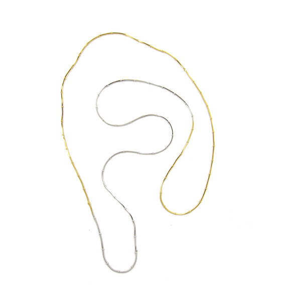 Alynne Lavigne Two Tone Opik Chain Alynne Lavigne Two Tone Opik Chain