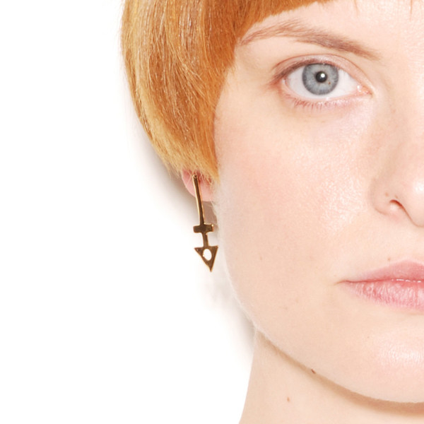 ALYNNE LAVIGNE Triangle Drop Earrings ALYNNE LAVIGNE Triangle Drop Earrings