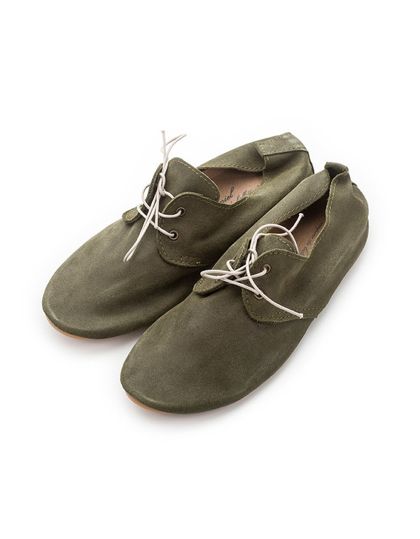 ANNIEL DERBY OLIVE SHOE ANNIEL DERBY OLIVE SHOE