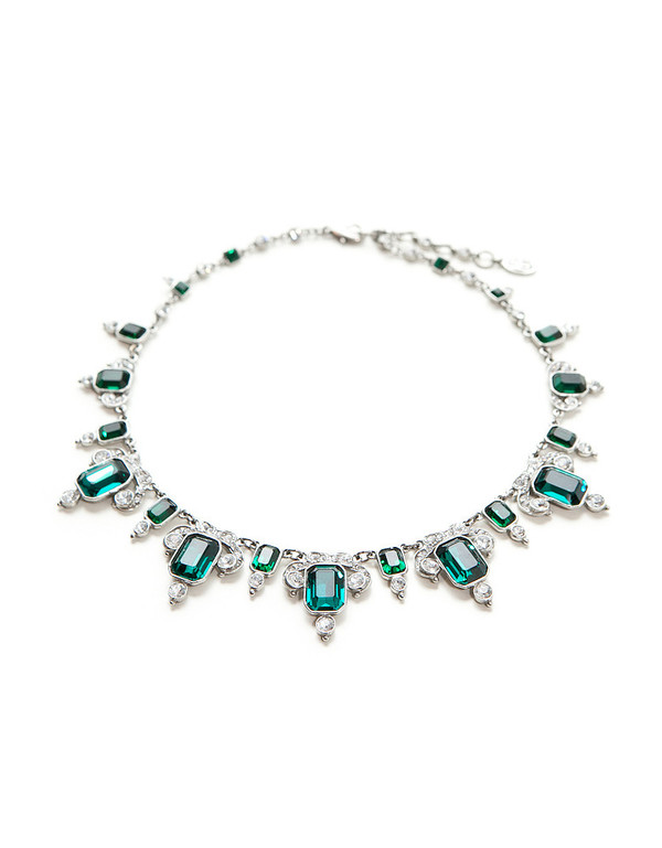 BEN AMUN DECO GREEN NECKLACE BEN AMUN DECO GREEN NECKLACE