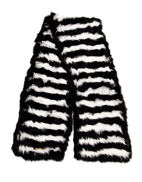 C/FAN WALDO SCARF BLACK & WHITE C/FAN WALDO SCARF BLACK & WHITE