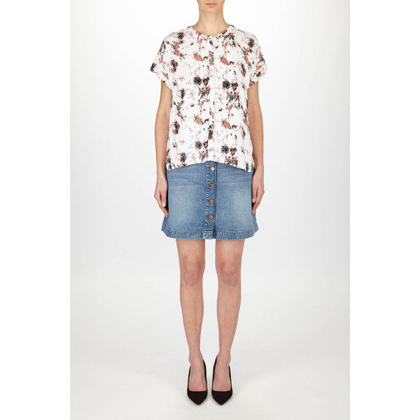 Just Female "Pine" A-Line Denim Mini Just Female "Pine" A-Line Denim Mini