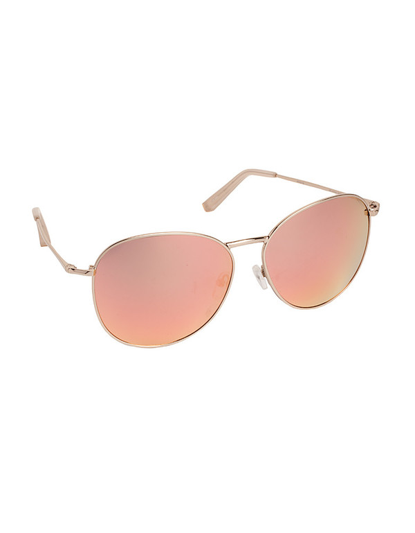 LINDA FARROW X MATTHEW WILLIAMSON LIGHT GOLD ROUNDED AVIATORS LINDA FARROW X MATTHEW WILLIAMSON LIGHT GOLD ROUNDED AVIATORS
