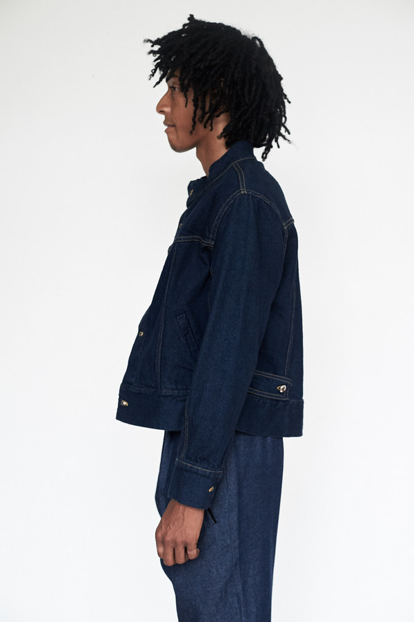 Men's Eckhaus Latta Denim El Jacket Men's Eckhaus Latta Denim El Jacket