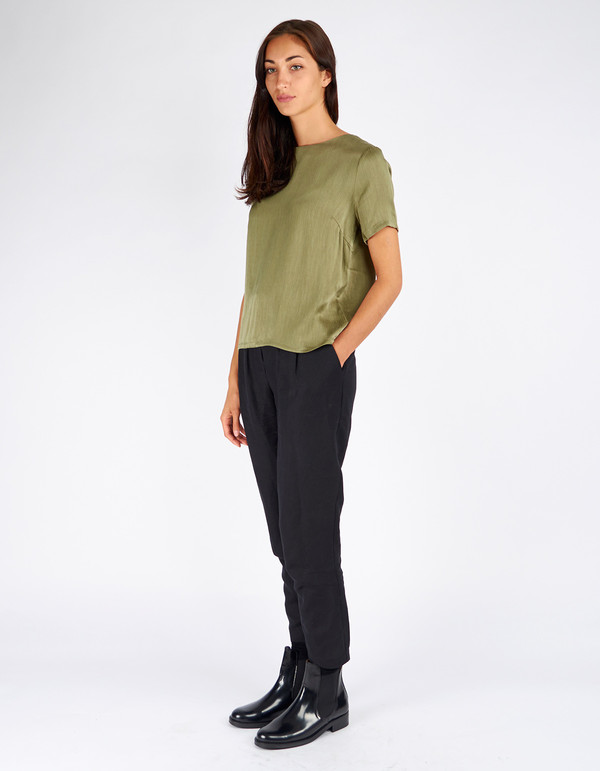 Just Female Egon Top Litchen Green Just Female Egon Top Litchen Green
