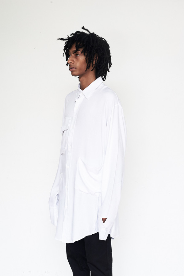 Unisex Assembly New York Rayon Chimayo Shirt Unisex Assembly New York Rayon Chimayo Shirt