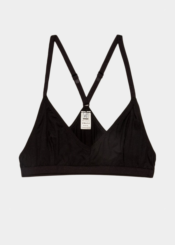 Baserange Black Bamboo X Bra Baserange Black Bamboo X Bra