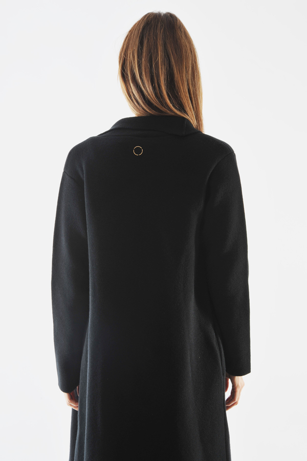 Oyuna Black Cashmere Knitted Coat Oyuna Black Cashmere Knitted Coat