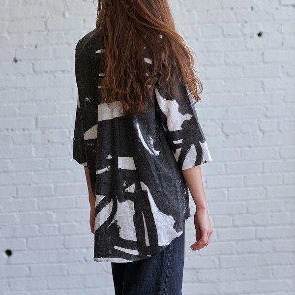 Language of the Birds Nehru Tunic Westbeth Language of the Birds Nehru Tunic Westbeth