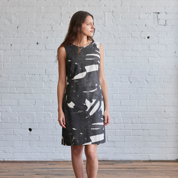 Language of the Birds Watteau Dress Westbeth Language of the Birds Watteau Dress Westbeth