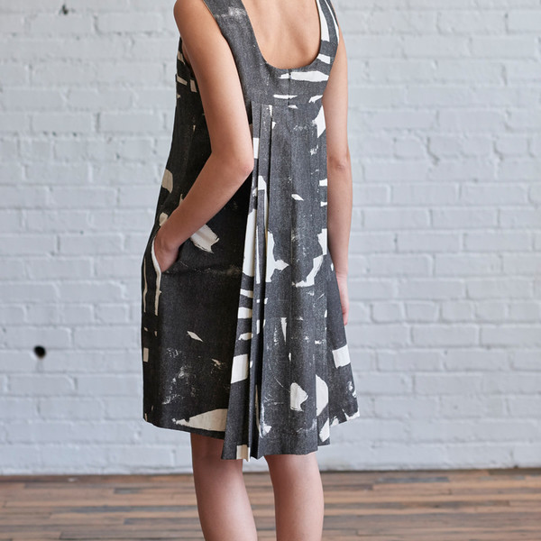 Language of the Birds Watteau Dress Westbeth Language of the Birds Watteau Dress Westbeth