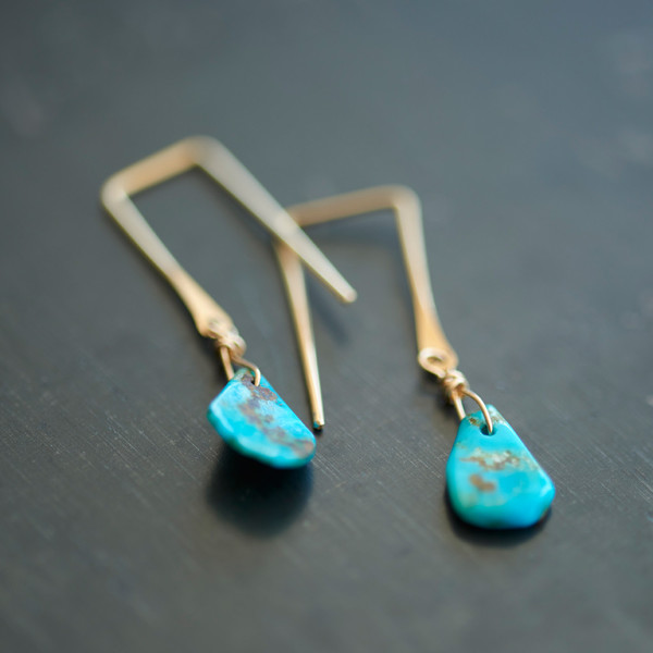 Sierra Winter Sunset Earrings Turquoise Sierra Winter Sunset Earrings Turquoise