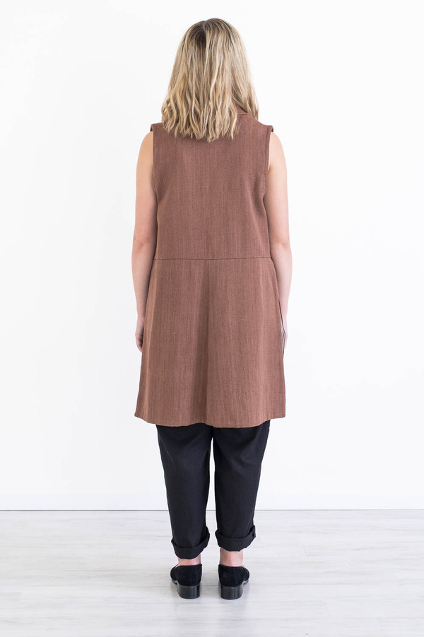 REIFhaus Alba Vest in Silk Tweed REIFhaus Alba Vest in Silk Tweed
