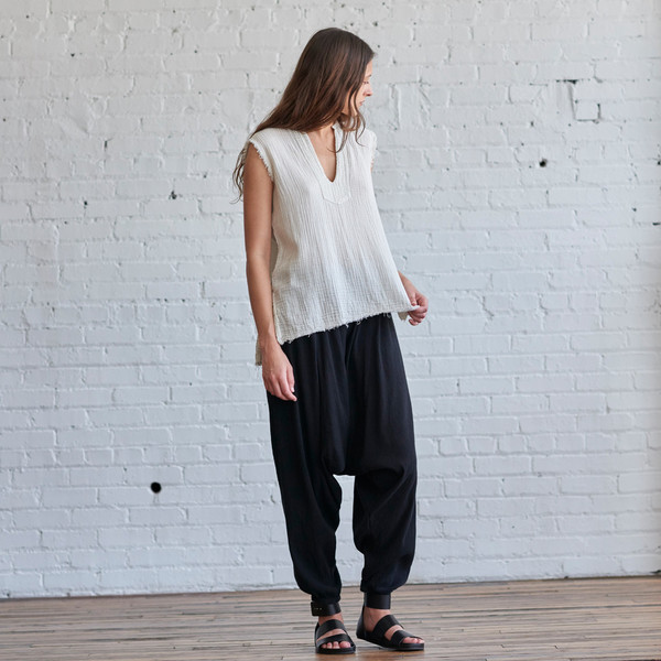 Black Crane Accordion Pant Black Crane Accordion Pant