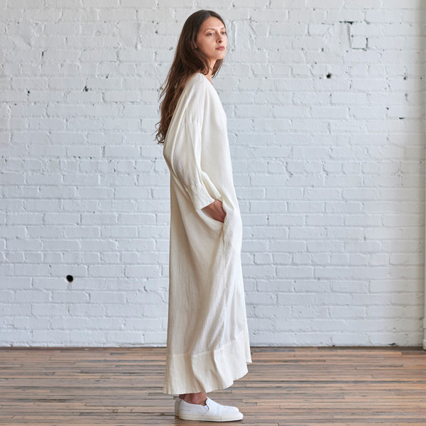 Black Crane Kaftan Dress Black Crane Kaftan Dress