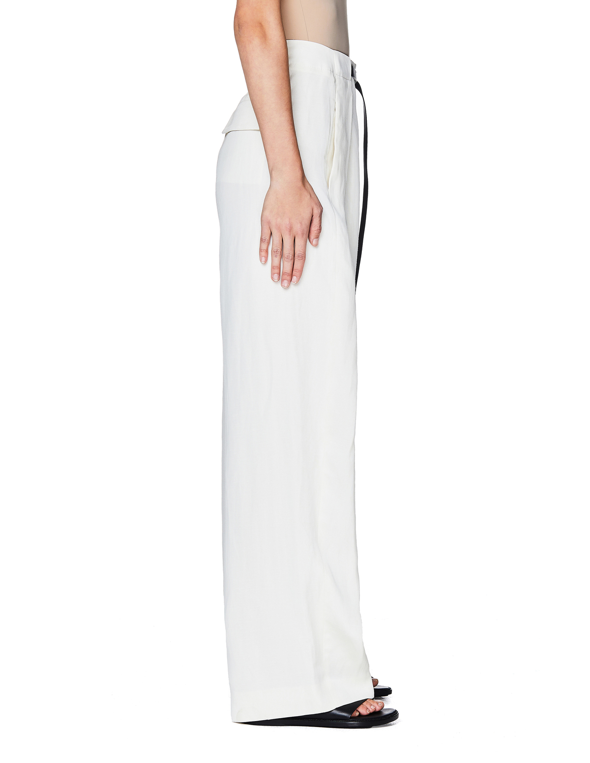 The Row Silk \u0026 Linen Brona Trousers 
