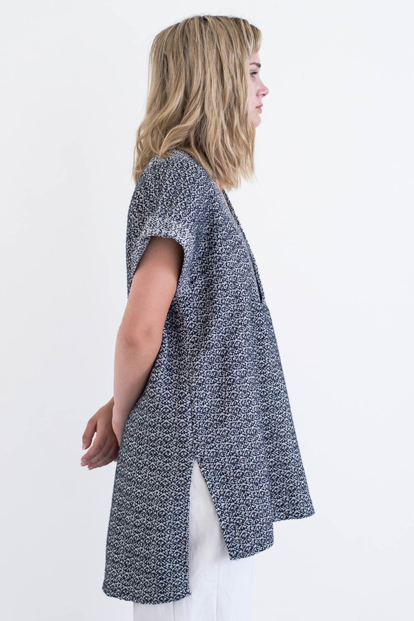 REIFhaus Porto Tunic in Wool Tweed REIFhaus Porto Tunic in Wool Tweed