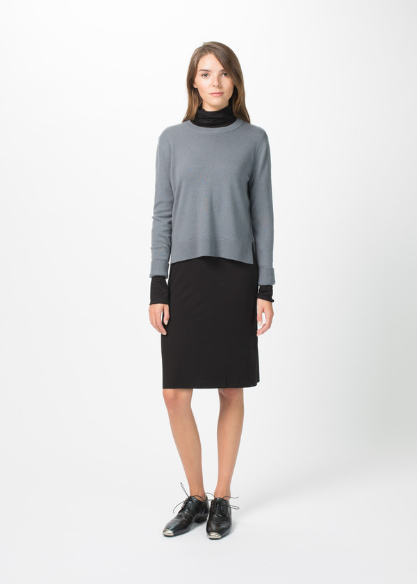 Organic by John Patrick Merino Blend Crop Pullover Organic by John Patrick Merino Blend Crop Pullover