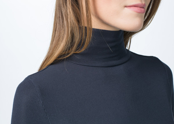 Organic by John Patrick Micro Modal Turtleneck Tee Organic by John Patrick Micro Modal Turtleneck Tee