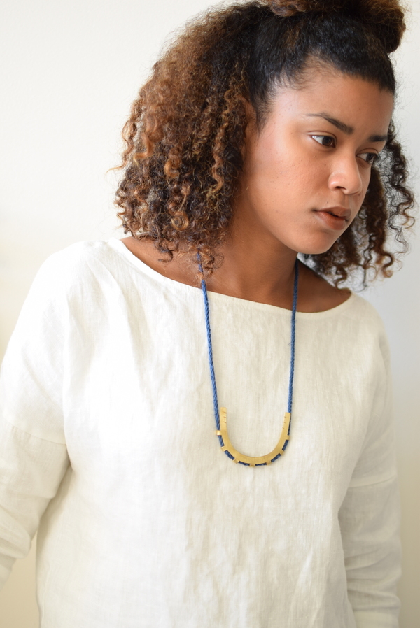 Lumafina Azur Arc Necklace Lumafina Azur Arc Necklace