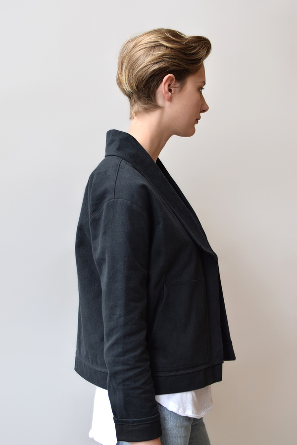 Hackwith Design House Cropped Denim Jacket Hackwith Design House Cropped Denim Jacket