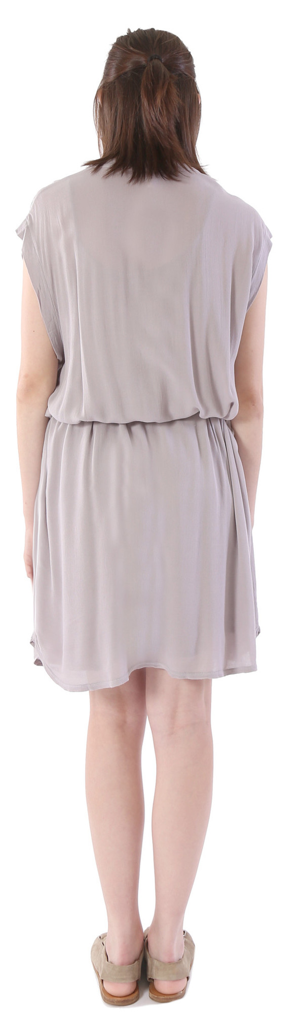 Lanston Sleeveless Dress in Stone Lanston Sleeveless Dress in Stone