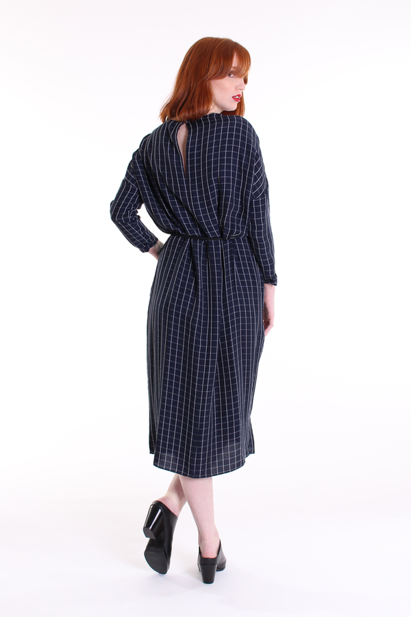 Steven Alan Dawn dress in navy Steven Alan Dawn dress in navy