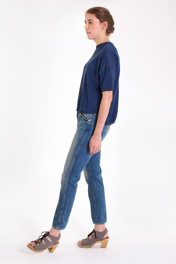 Evam Eva French pullover in Blue Evam Eva French pullover in Blue