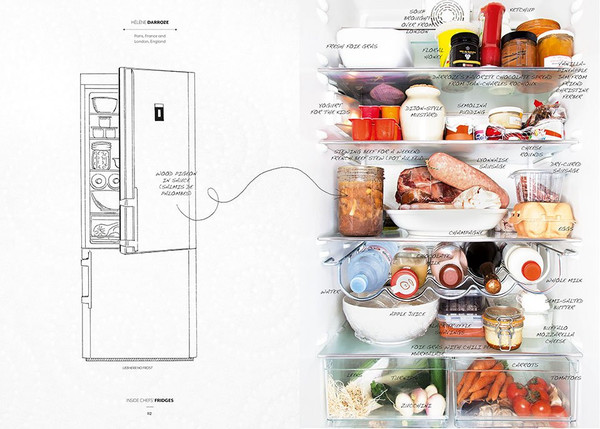 Taschen Inside chefs fridges Europe hardcover Taschen Inside chefs fridges Europe hardcover
