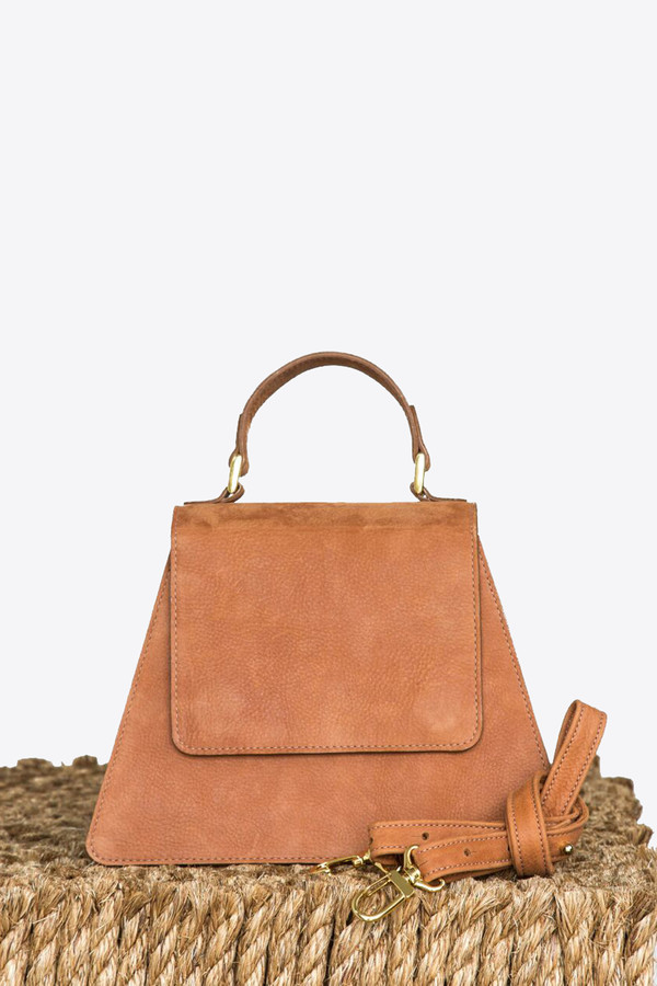 Ceri Hoover Kyle handbag in cognac Ceri Hoover Kyle handbag in cognac