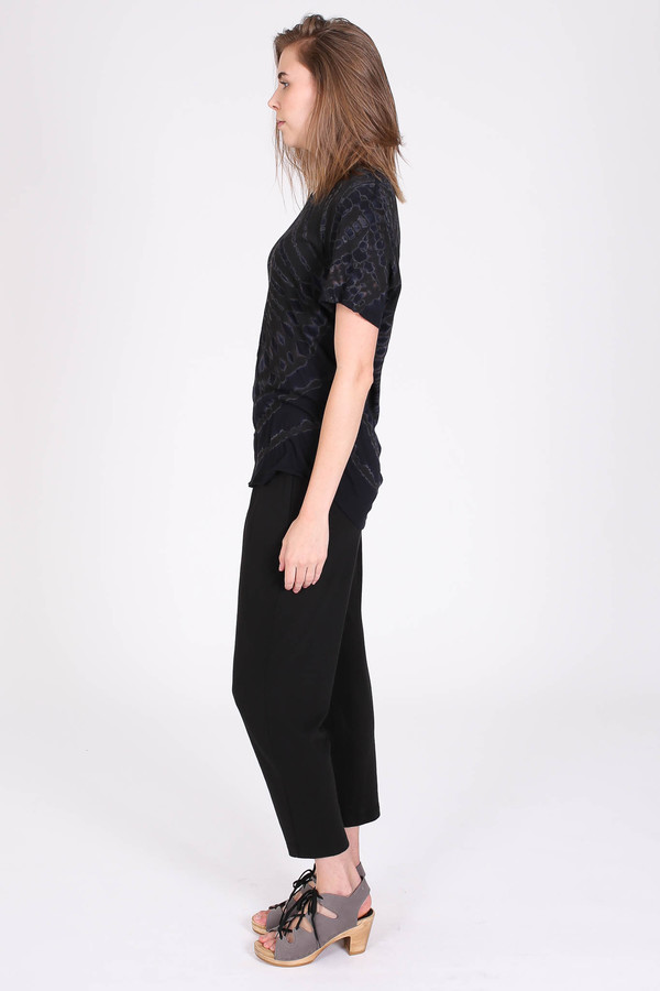 Raquel Allegra Mens tee in black Raquel Allegra Mens tee in black