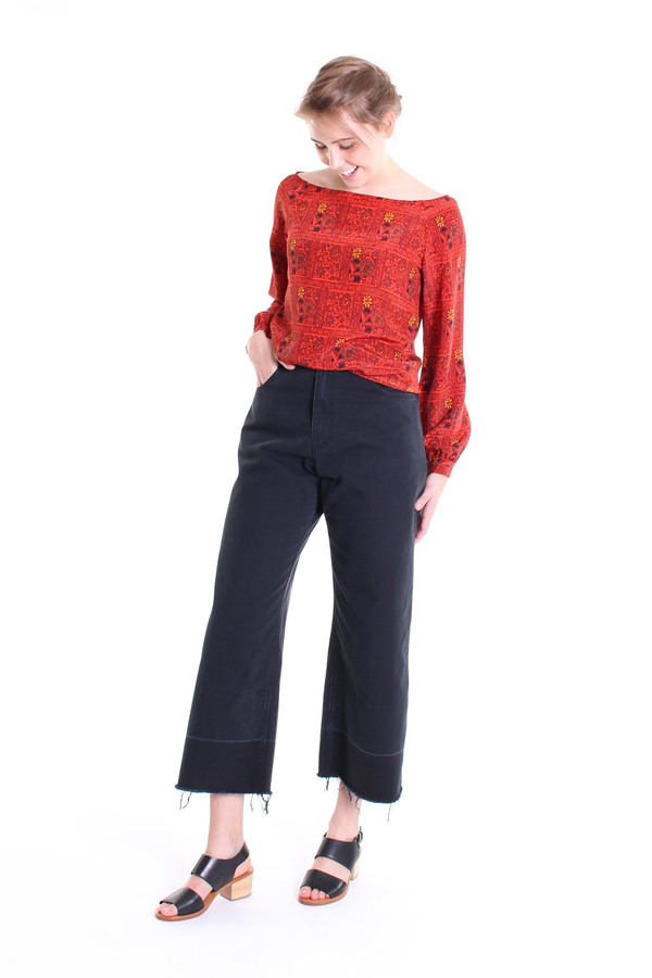 Off the shoulder blouse in under the mango tree Off the shoulder blouse in under the mango tree