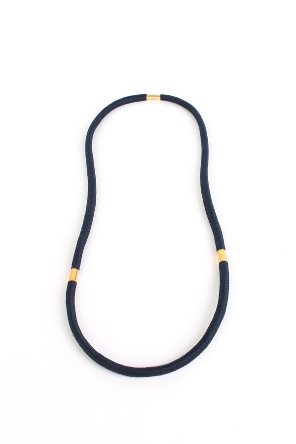 Eleanor Bolton Paintbox necklace in navy Eleanor Bolton Paintbox necklace in navy