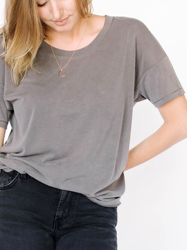 Bella Luxx Sueded Jersey Tee Bella Luxx Sueded Jersey Tee