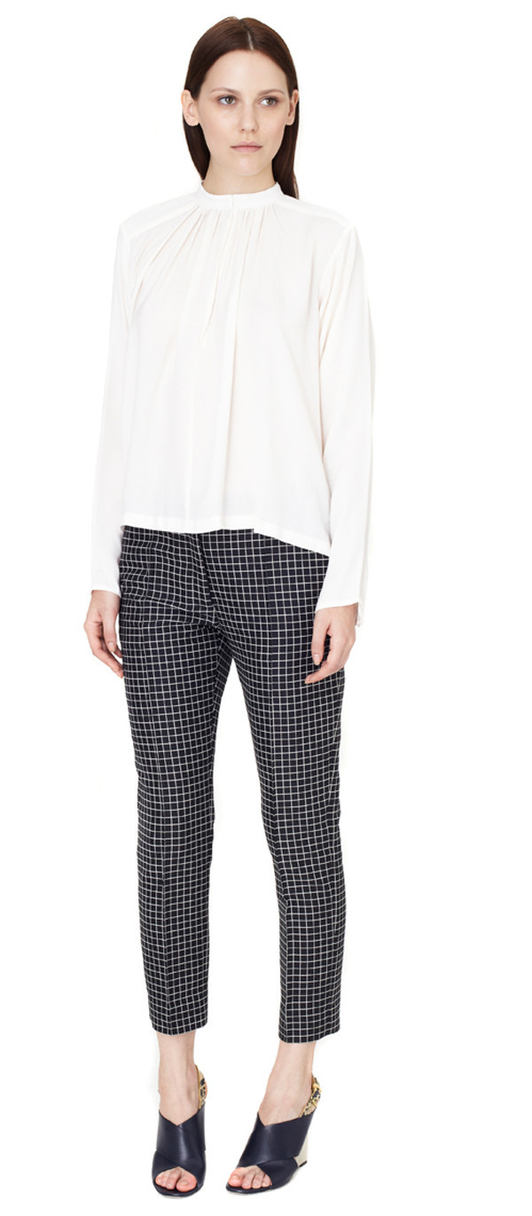 Apiece Apart - SHIRRED GEORGIA BLOUSE Apiece Apart - SHIRRED GEORGIA BLOUSE