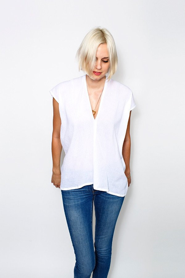 Miranda Bennett Everyday Top - Cotton Gauze Miranda Bennett Everyday Top - Cotton Gauze